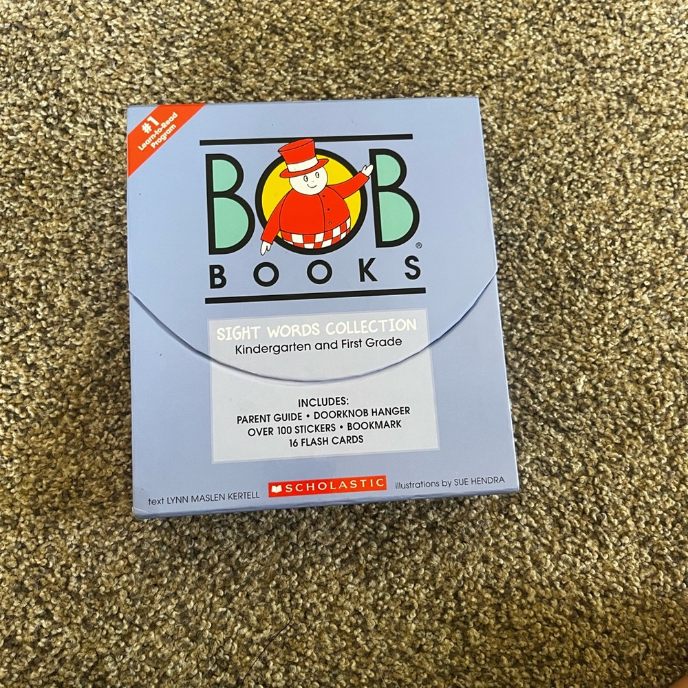 Scholastic BOB Books Sight Words Set - Blue and Yellow